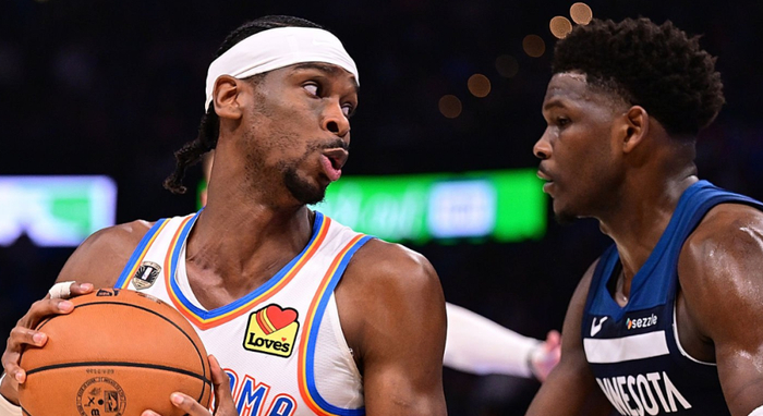 星空登录-连续128场20+!亚历山大20+10惊险延续纪录 雷霆8连胜擒森林狼|谢伊·吉尔杰斯-亚历山大|俄克拉荷马雷霆队|明尼苏达森林狼队|朱利叶斯-兰德尔|朱利叶斯·兰德尔_新浪新闻